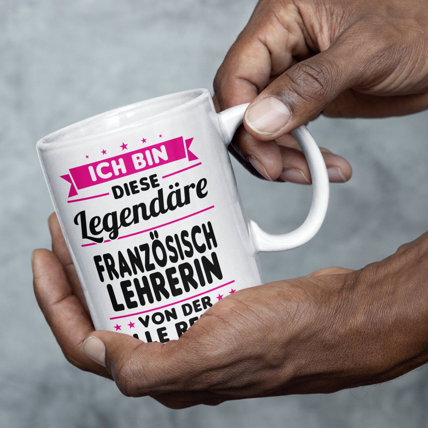 Französisch Lehrerin Tasse | ich bin diese legendäre Französischlehrerin