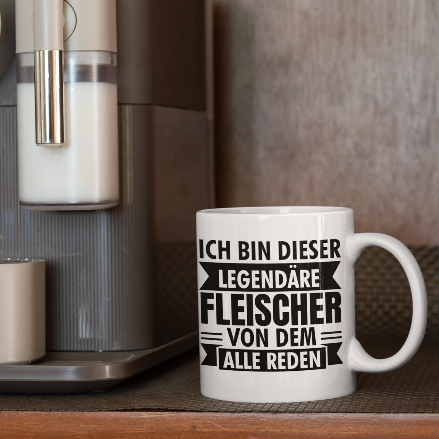 Fleischer Tasse | ich bin dieser legendärer Fleischer Metzger