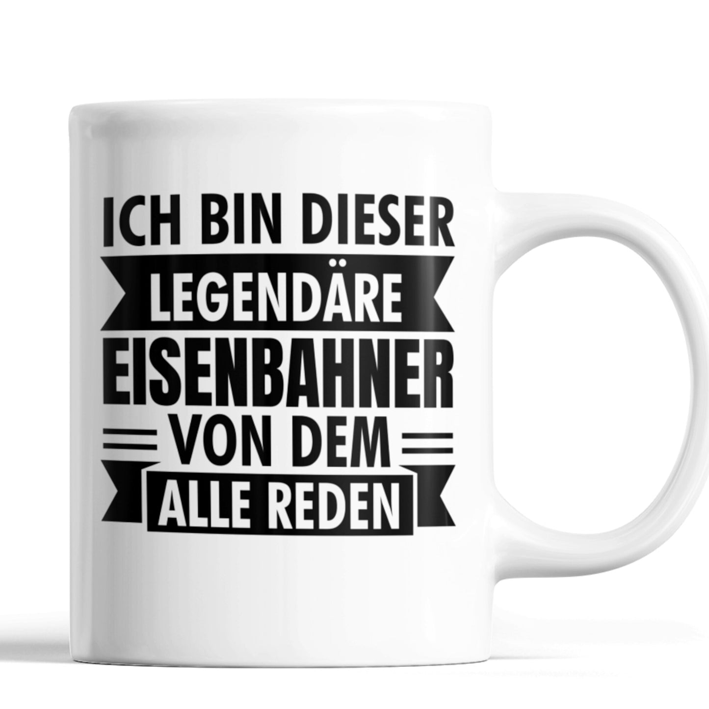 Eisenbahner Tasse | ich bin dieser legendärer Eisenbahner