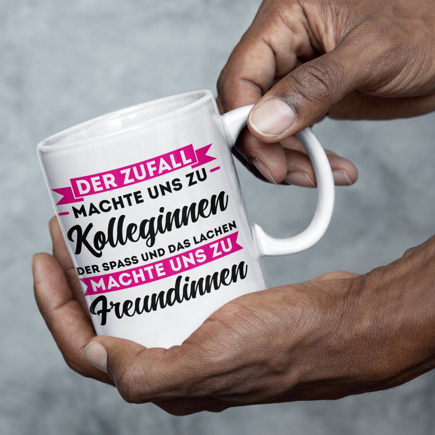 Kollegin Tasse | der Zufall machte uns zu Kolleginnen der Spass Kollegenabschied