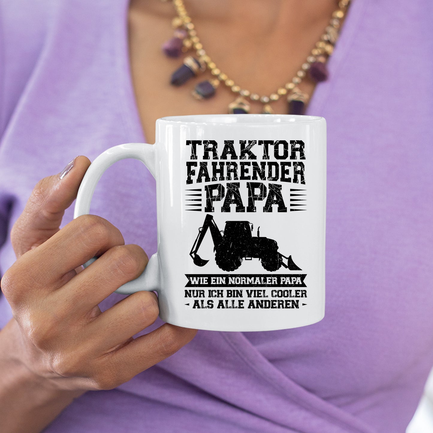 Traktor Tasse | Traktor Fahrender Papa |