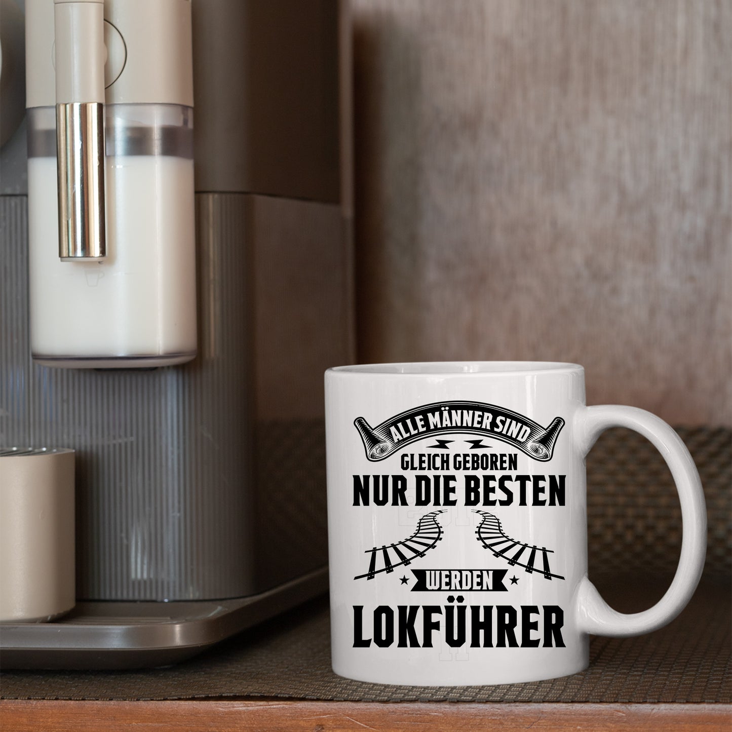 Eisenbahner Tasse | die besten werden Lokführer |