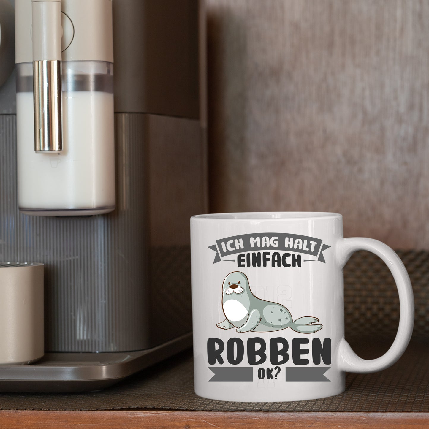 Robben Tasse | ich mag halt einfach Robben ok? |