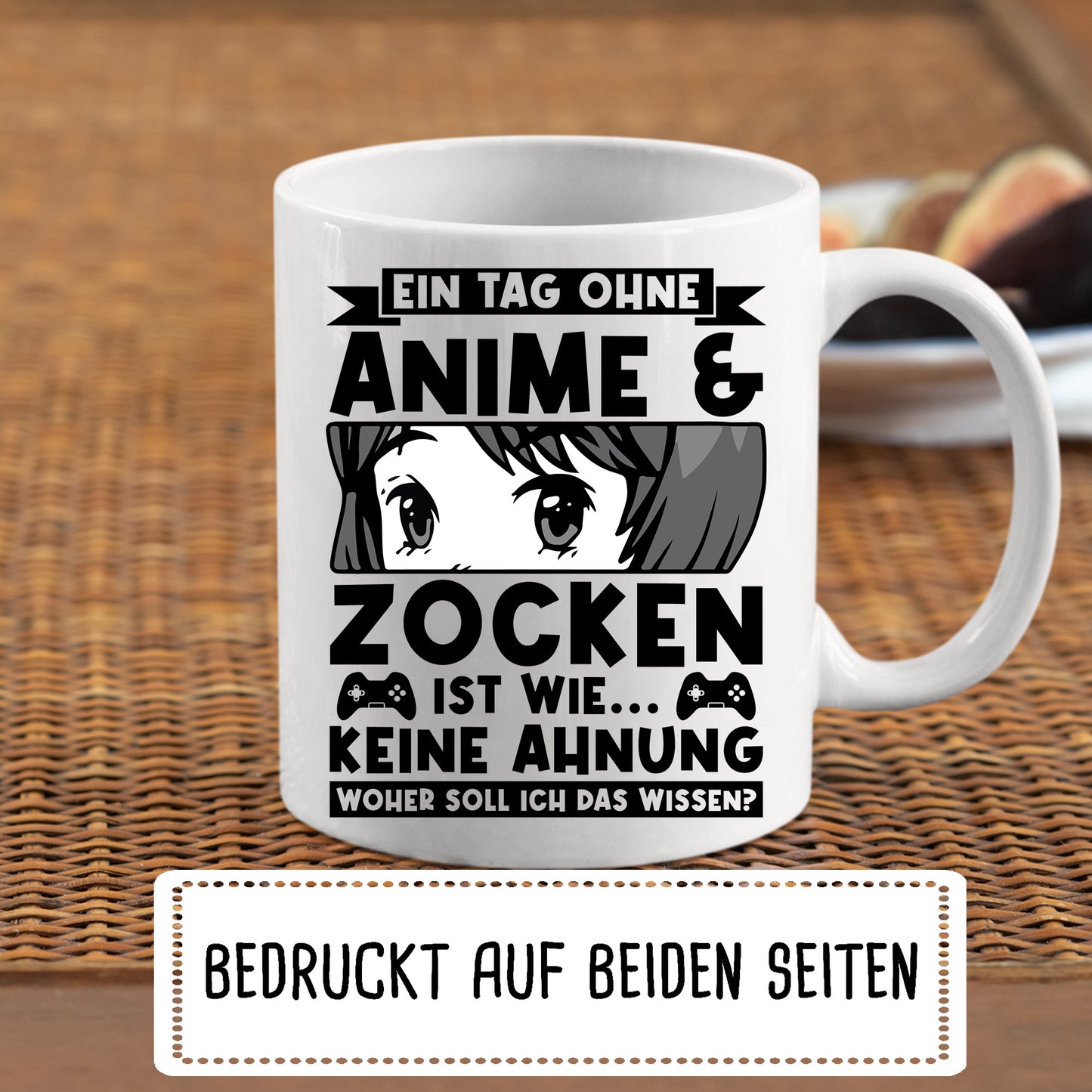 Anime Tasse | ein Tag ohne Anime & Zocken |