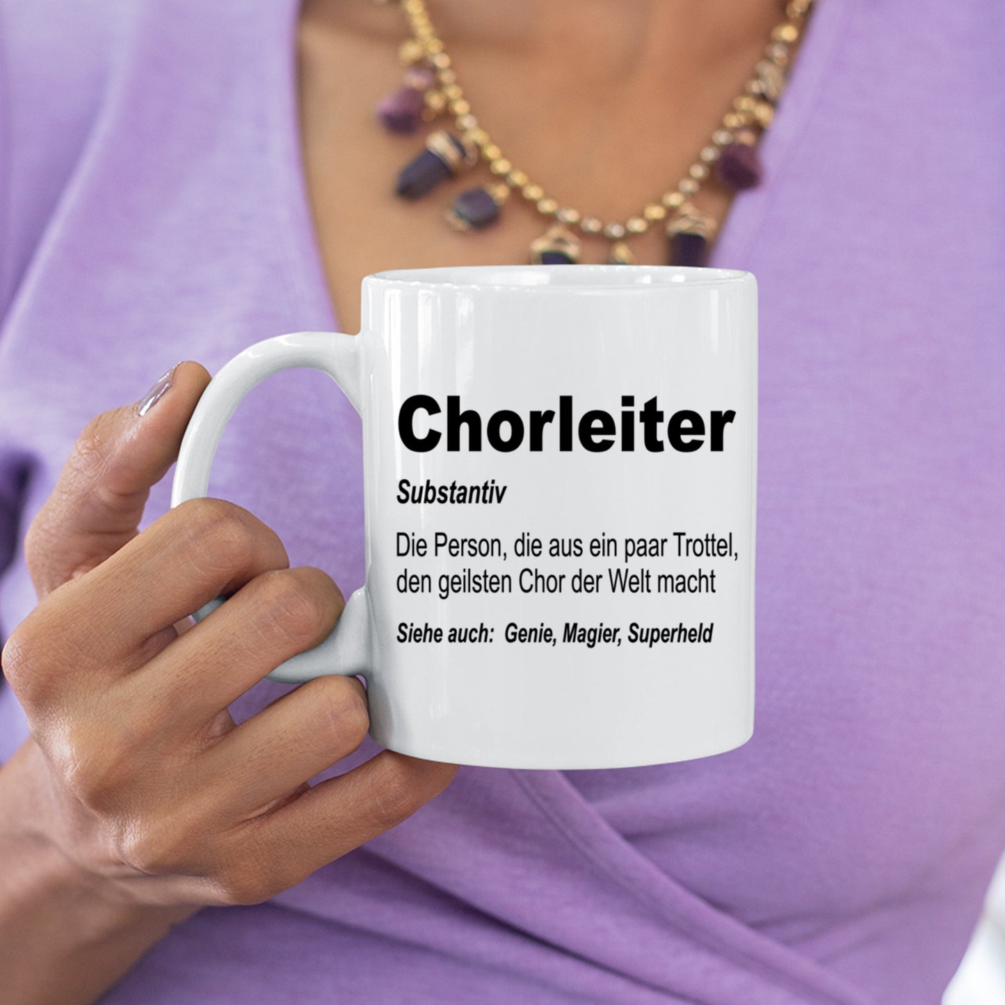Dirigent Tasse | Chorleiter Person, die aus paar Trottel |