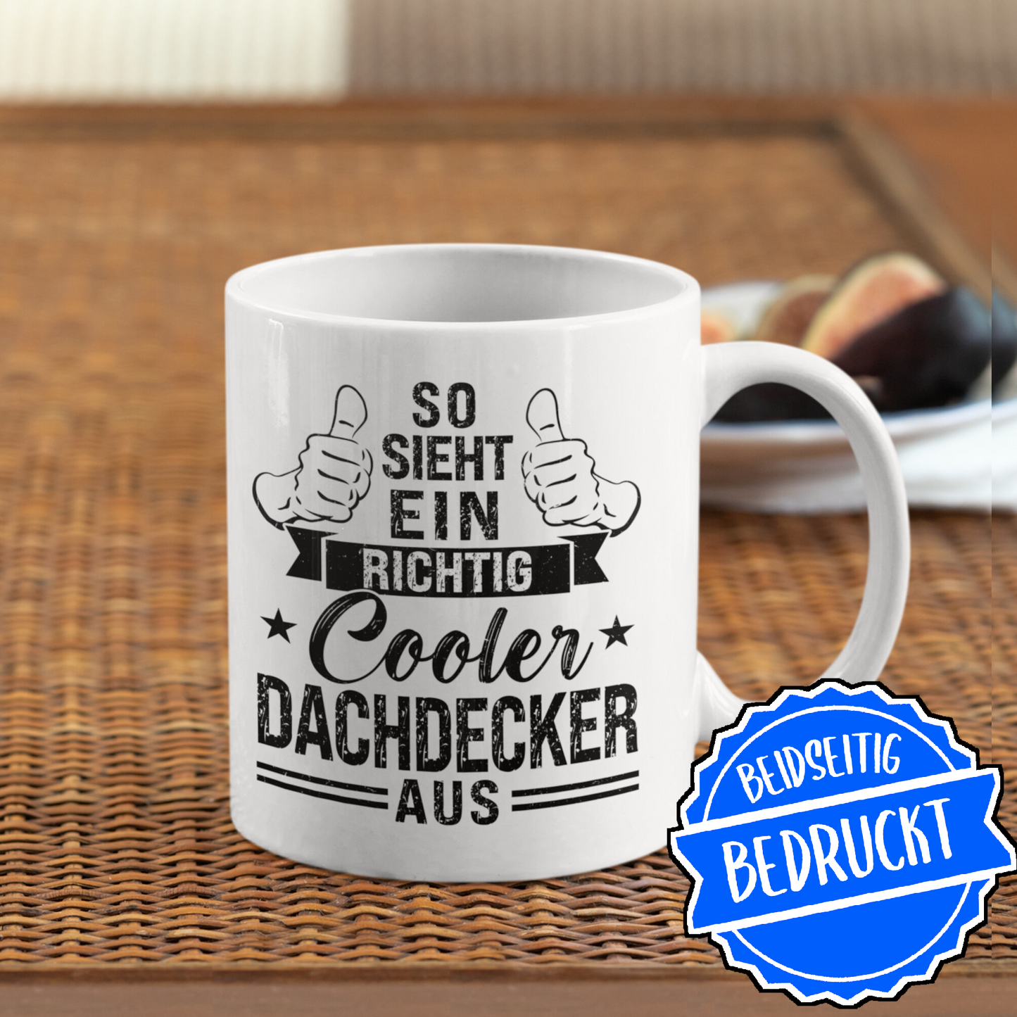 Dachdecker Tasse | so sieht ein richtig cooler Dachdecker au