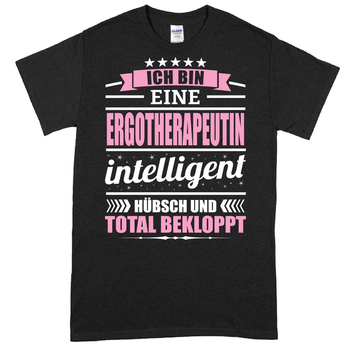 Ergotherapeutin Shirt mit der Aufschrift "Ich bin eine Ergotherapie Geschenk" in kreativem Design.
