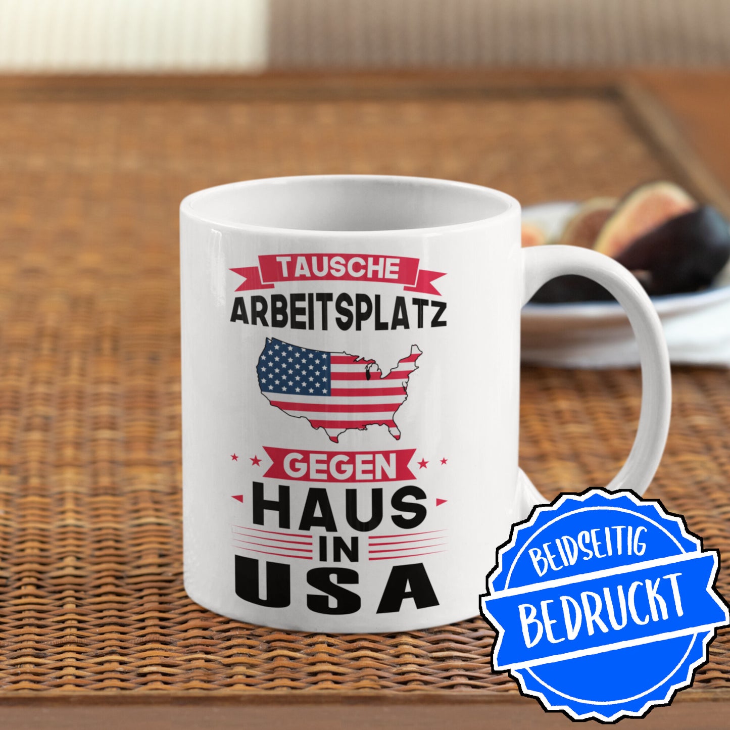 Japan Tasse | tausche Arbeitsplatz gegen Haus in Japan | japanisch