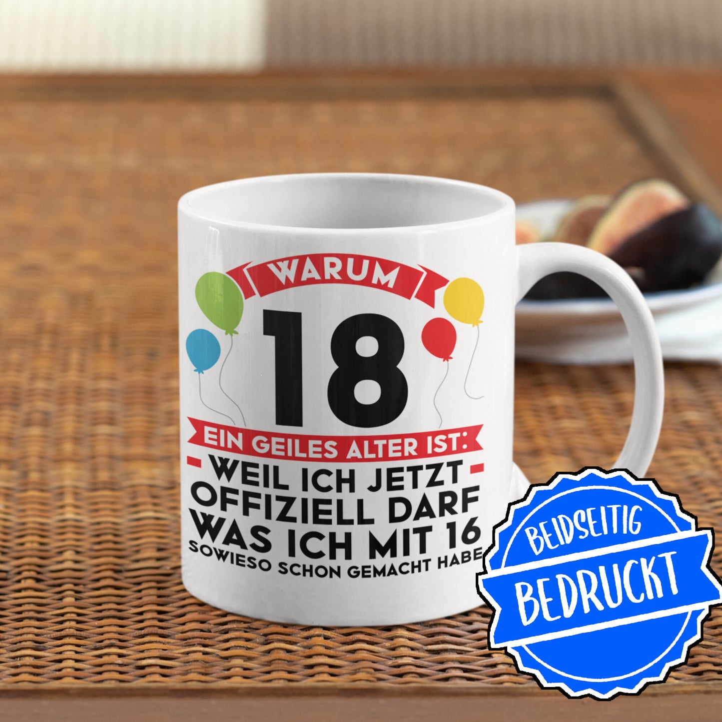 18 jahre Tasse | warum 18 ein geiles alter ist | 18.Geburtstag Junge Mädchen