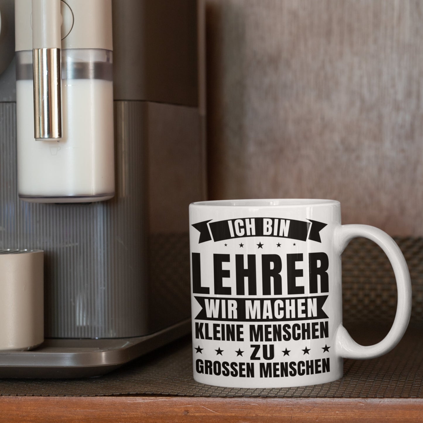 Lehrer Tasse | ich bin Lehrer wir machen kleine Menschen zu grossen