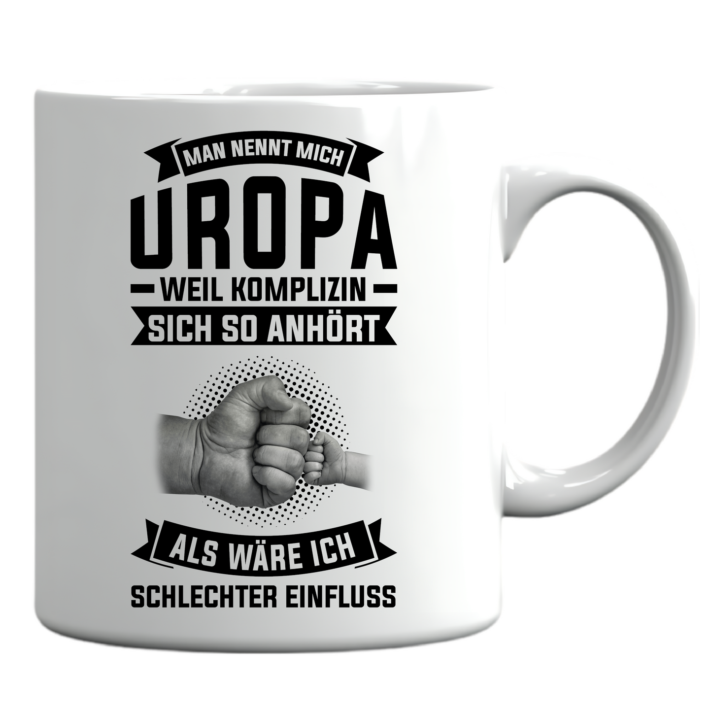 Uropa Tasse | man nennt mich Uropa | Uropa Geschenk