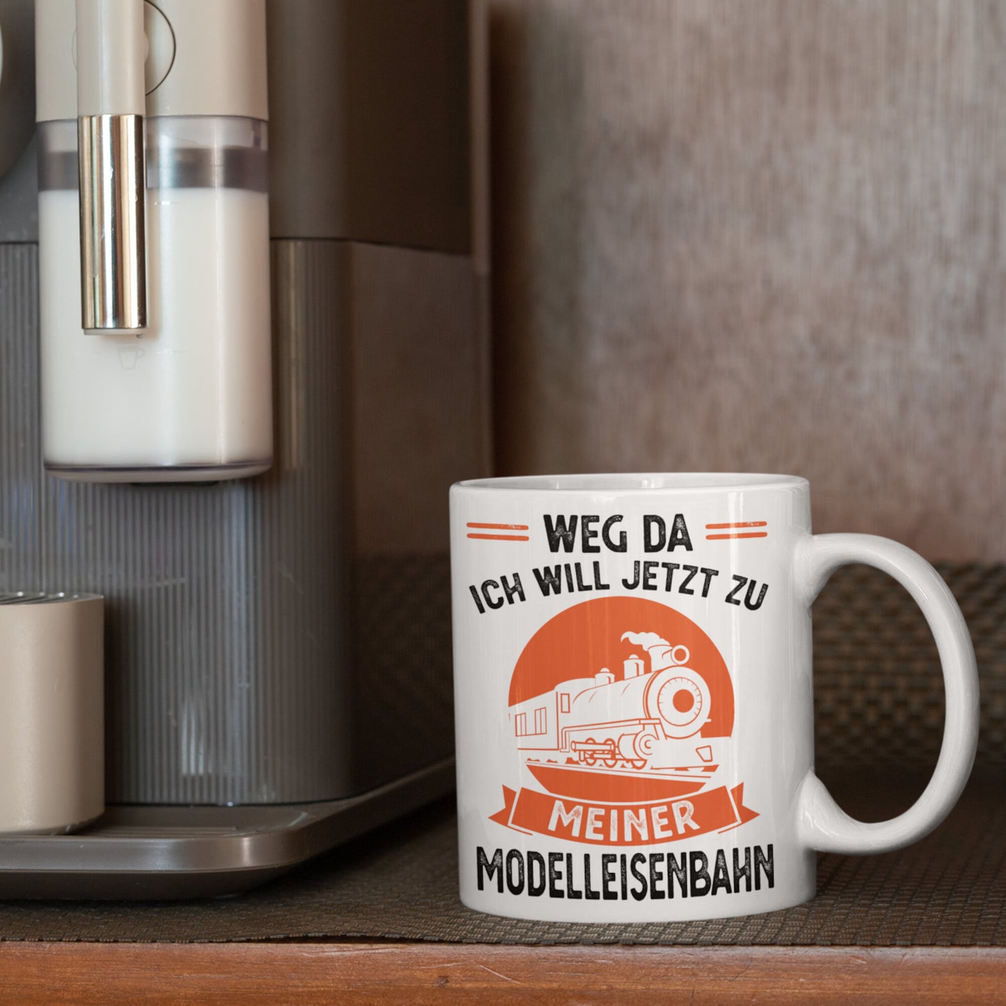 Eisenbahn Zug Tasse | echte Opas haben eine Modelleisenbahn