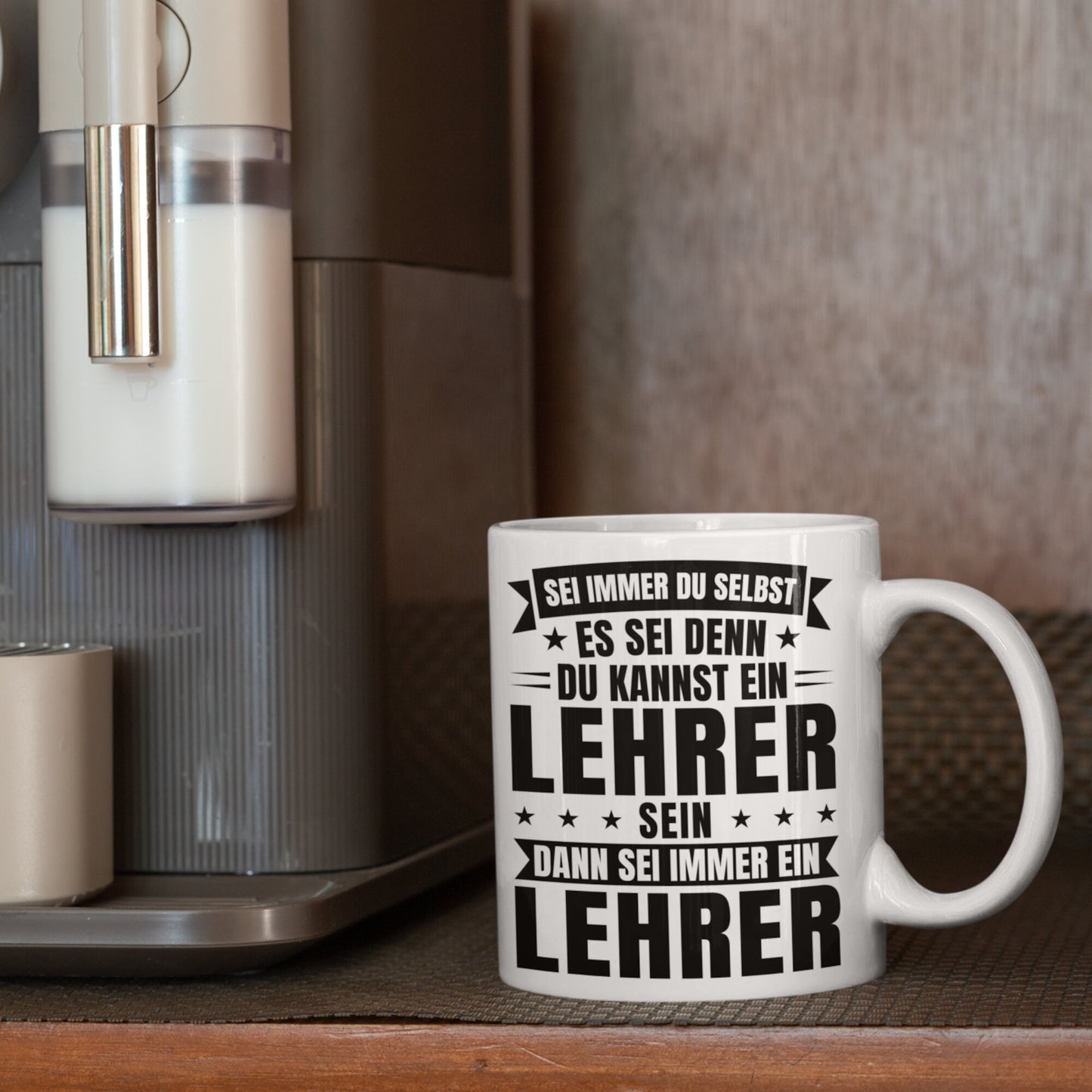 Lehrer Tasse | du kannst ein Lehrer sein