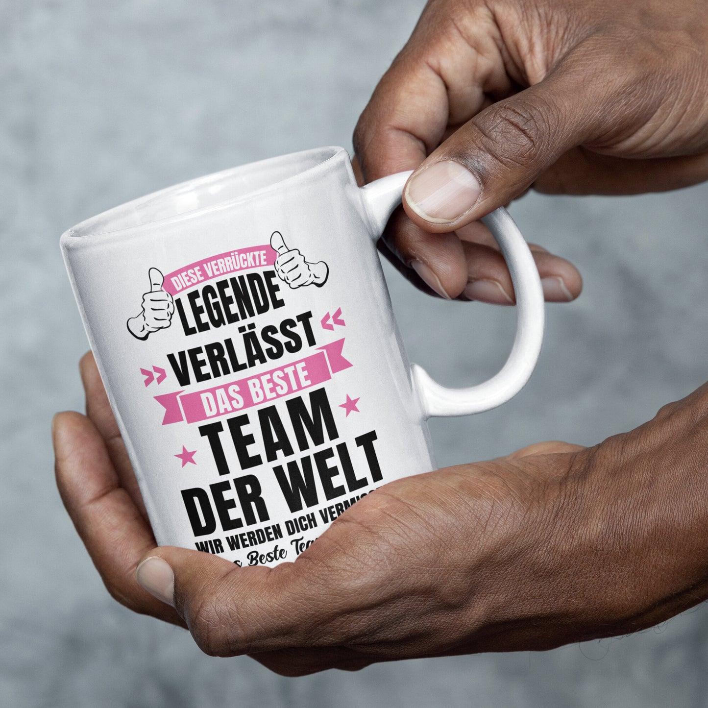 Kollegin Tasse | diese Legende verlässt das beste Team der Welt Kollegenabschied Jobwechsel
