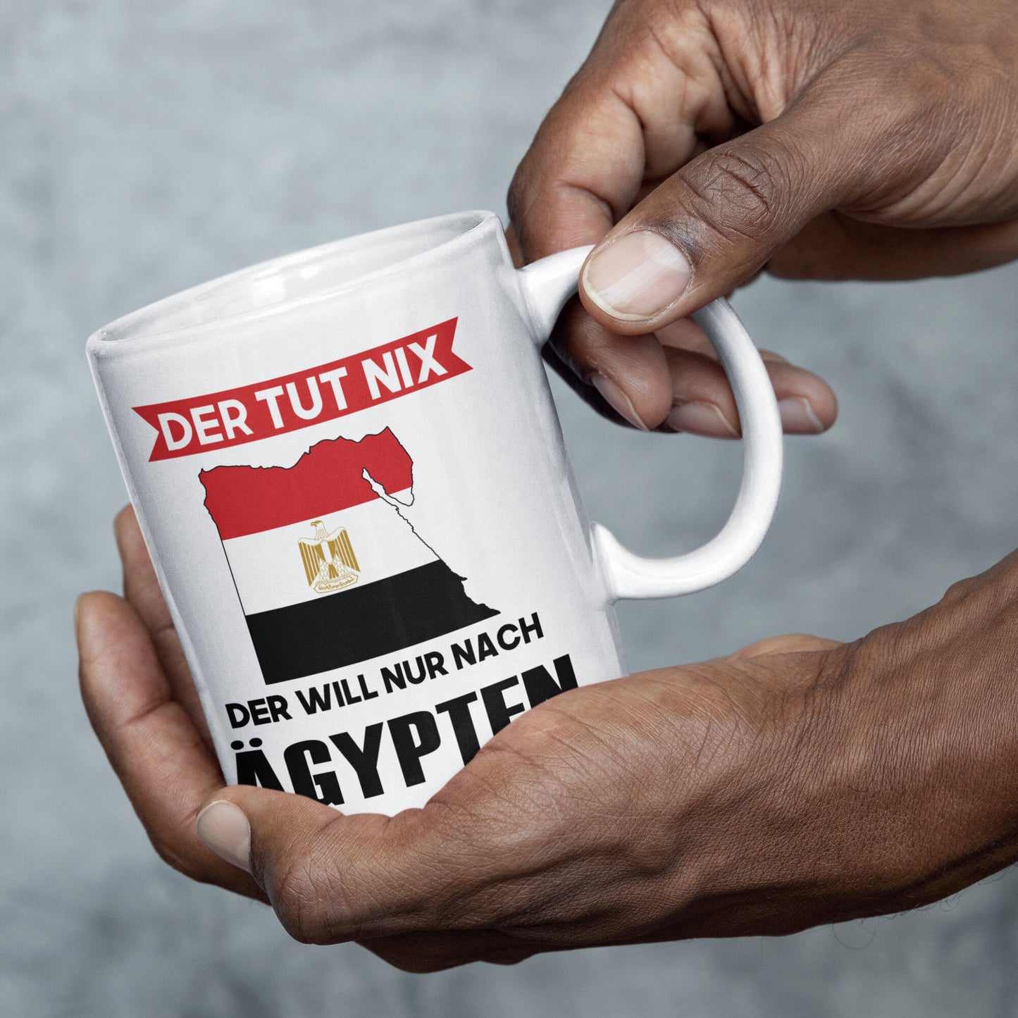 Ägypten Tasse Ägptisches Geschenk der tut nix