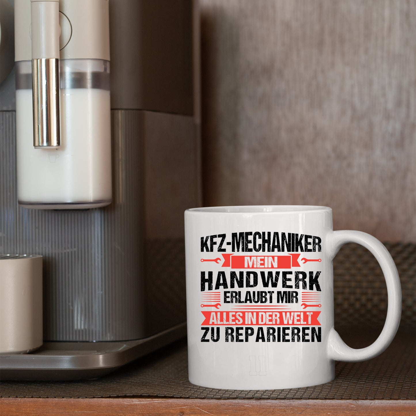 KFZ-Mechaniker Tasse | KFZ-Mechaniker mein Handwerk erlaubt mir |