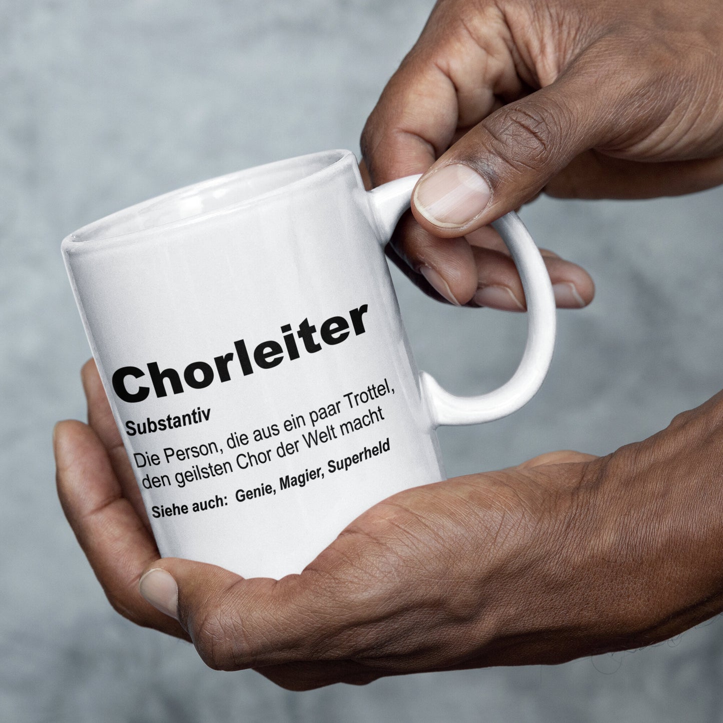 Chorleiter Tasse Dirigent Geschenk Chorleiter Tasse Chor