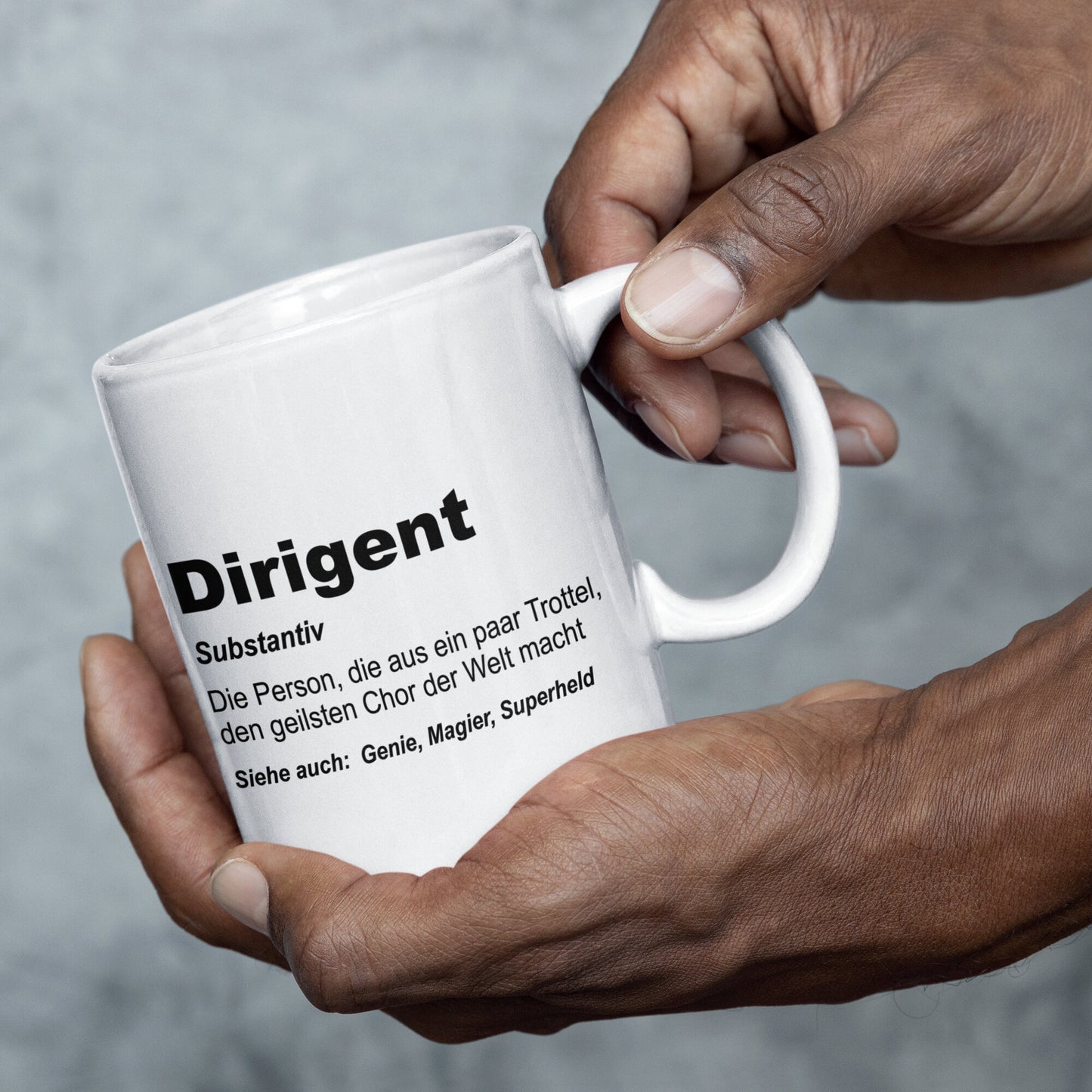 Chorleiter Tasse Dirigent Geschenk Chorleiter Tasse Chor