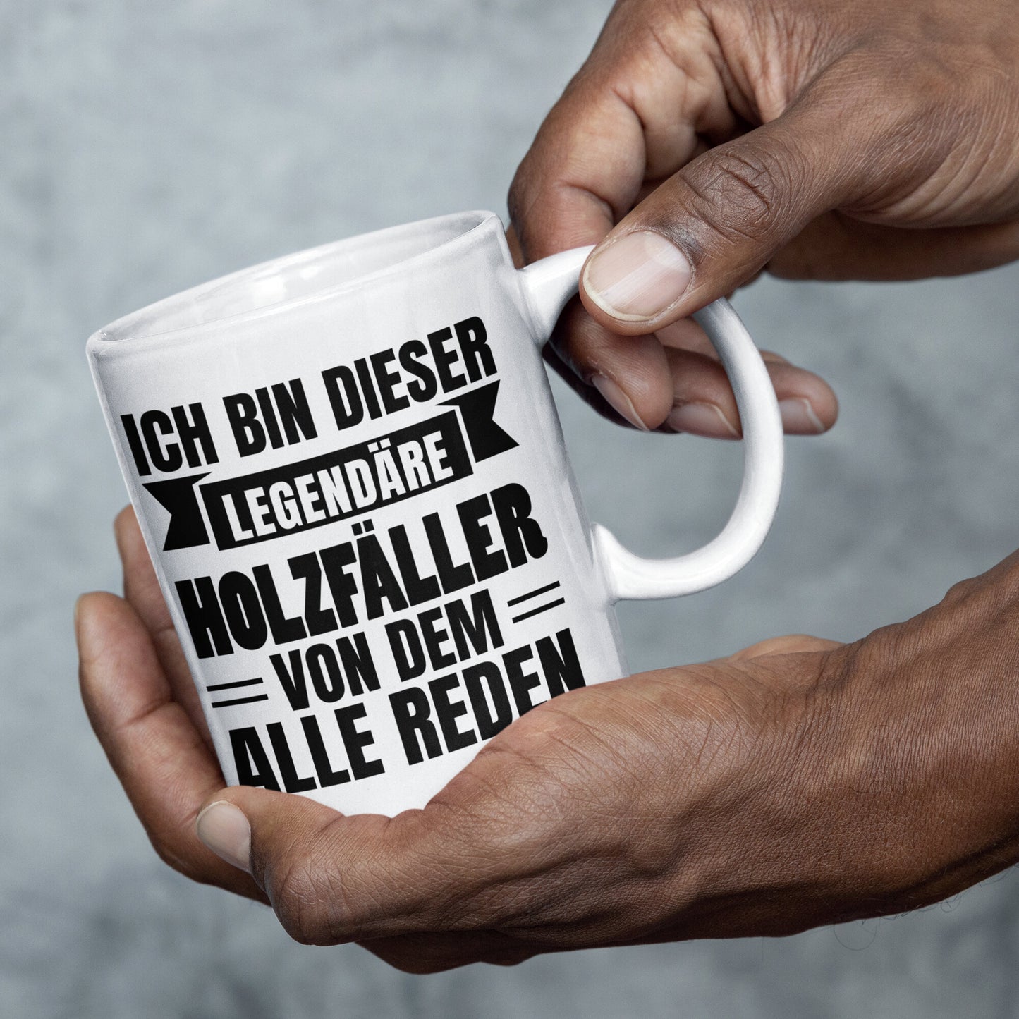 Holzfäller Tasse Holzarbeiter Geschenk Männlichen Beruf Tasse Holzfäller