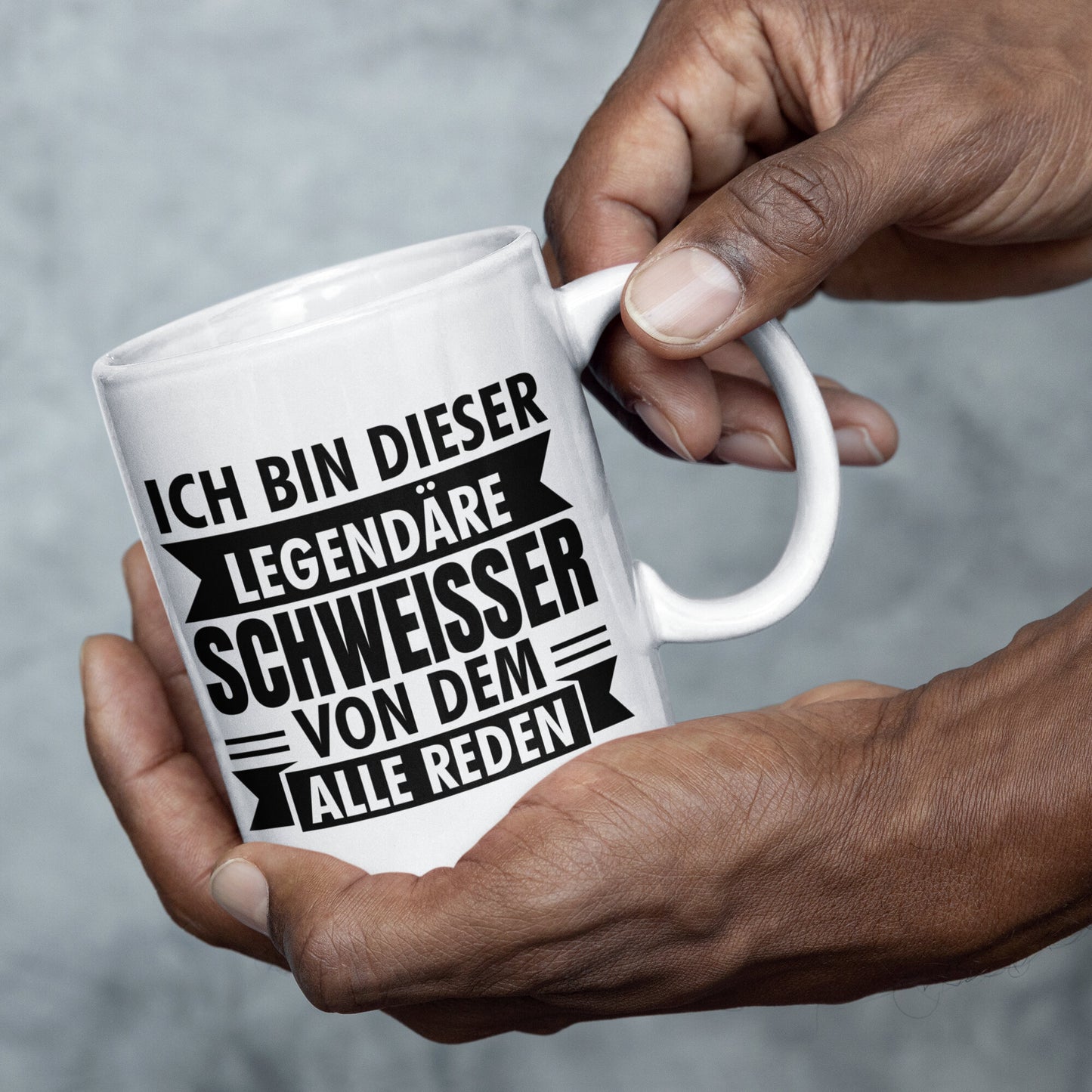 Schweisser Tasse | ich bin dieser legendärer Schweisser