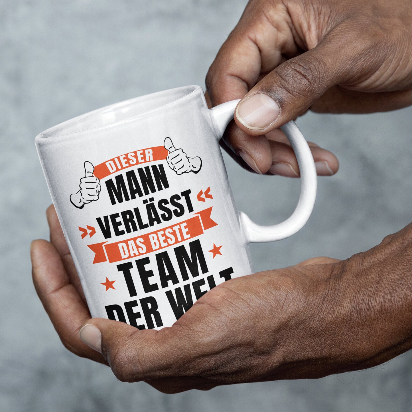 Kollege Tasse | dieser Mann verlässt das beste Team der Welt