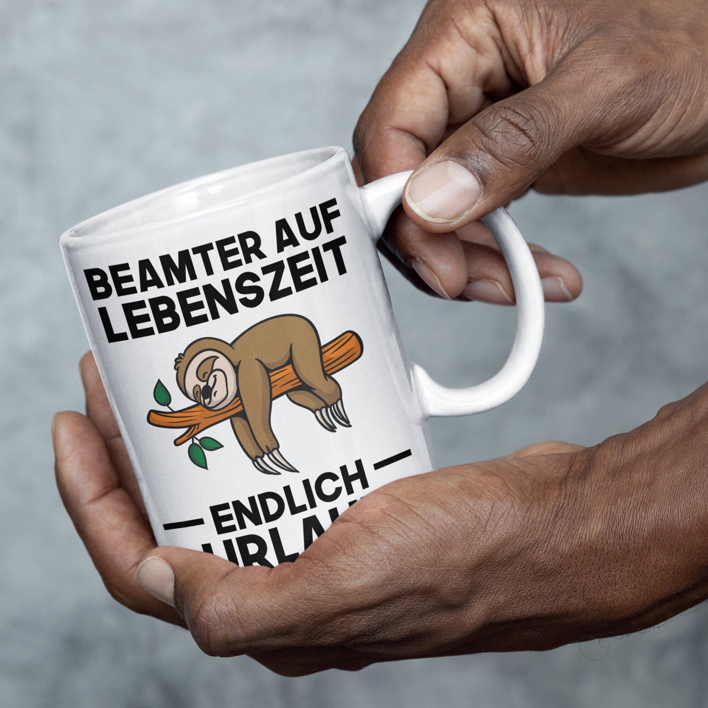 Beamter Tasse | Beamter auf Lebenszeit endlich Urlaub | Beamtin Geschenk