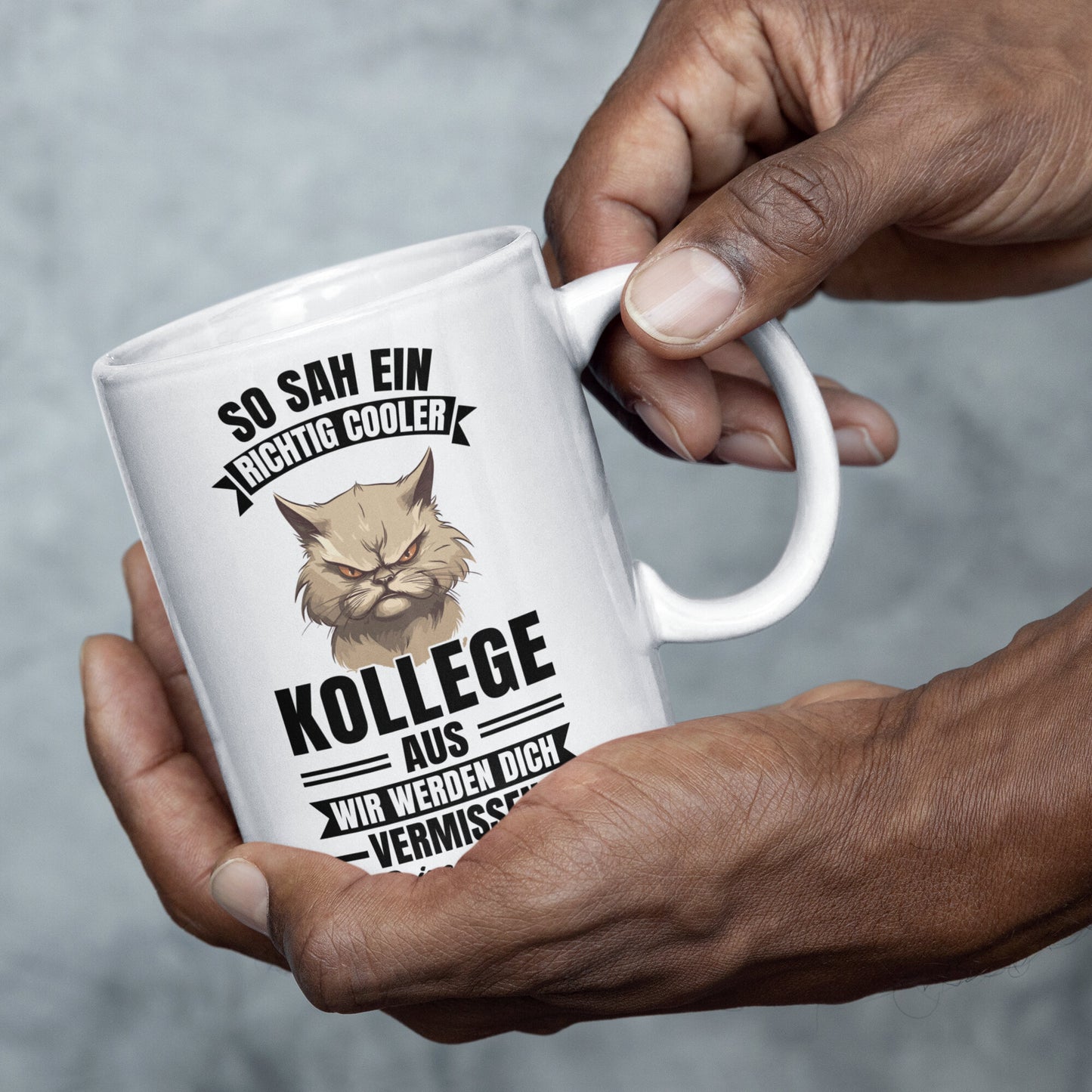 Kollegen Abschied Tasse| so sah ein cooler Kollege Kollegenabschied Jobwechsel