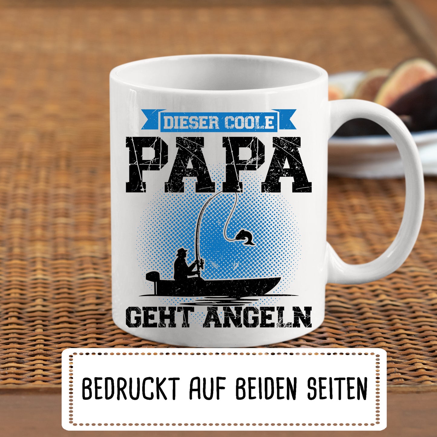Angeln Tasse | dieser coole Papa geht Angeln |
