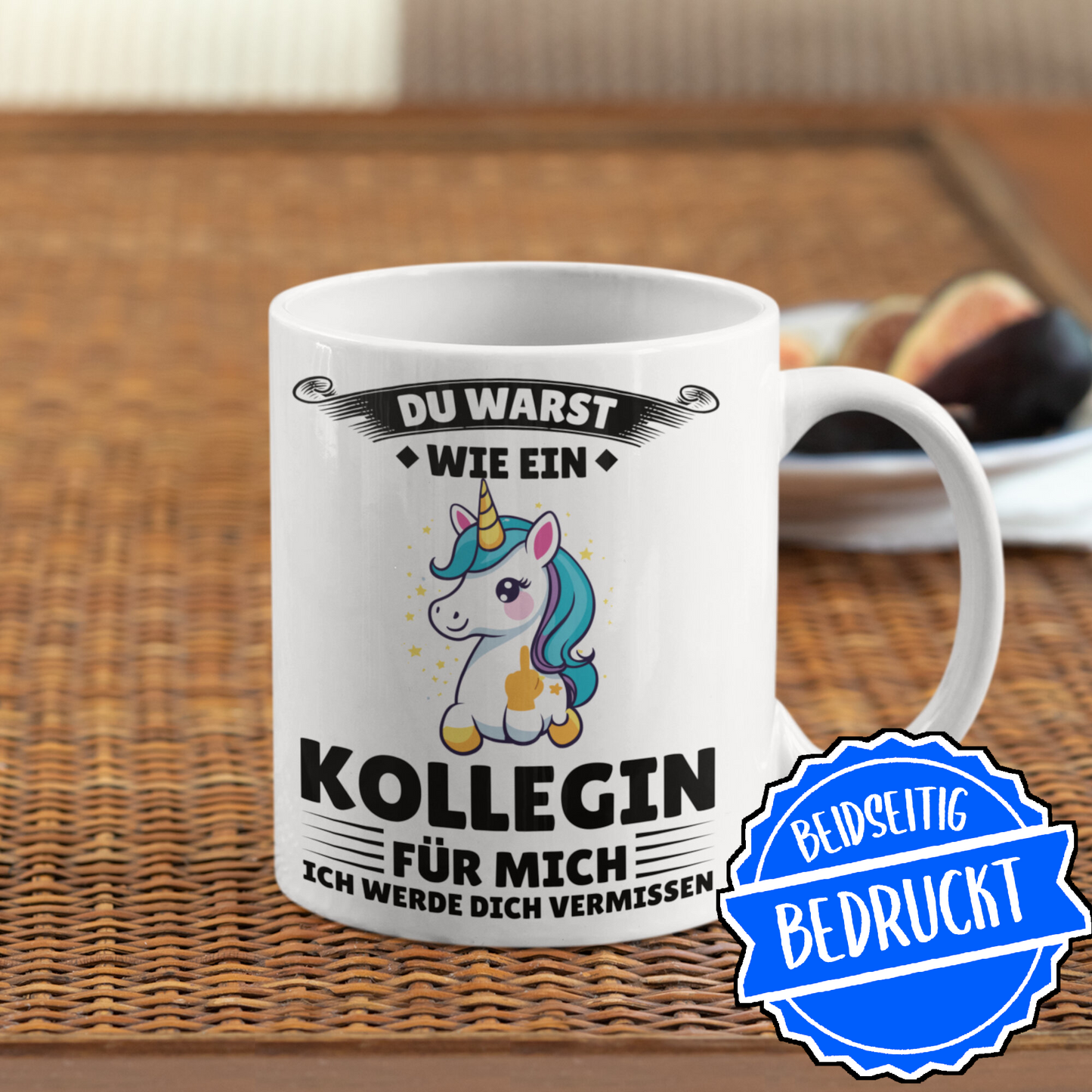 Kollegin Tasse | du warst wie ein Kollegin für mich Jobwechsel Abschiedsgeschenk