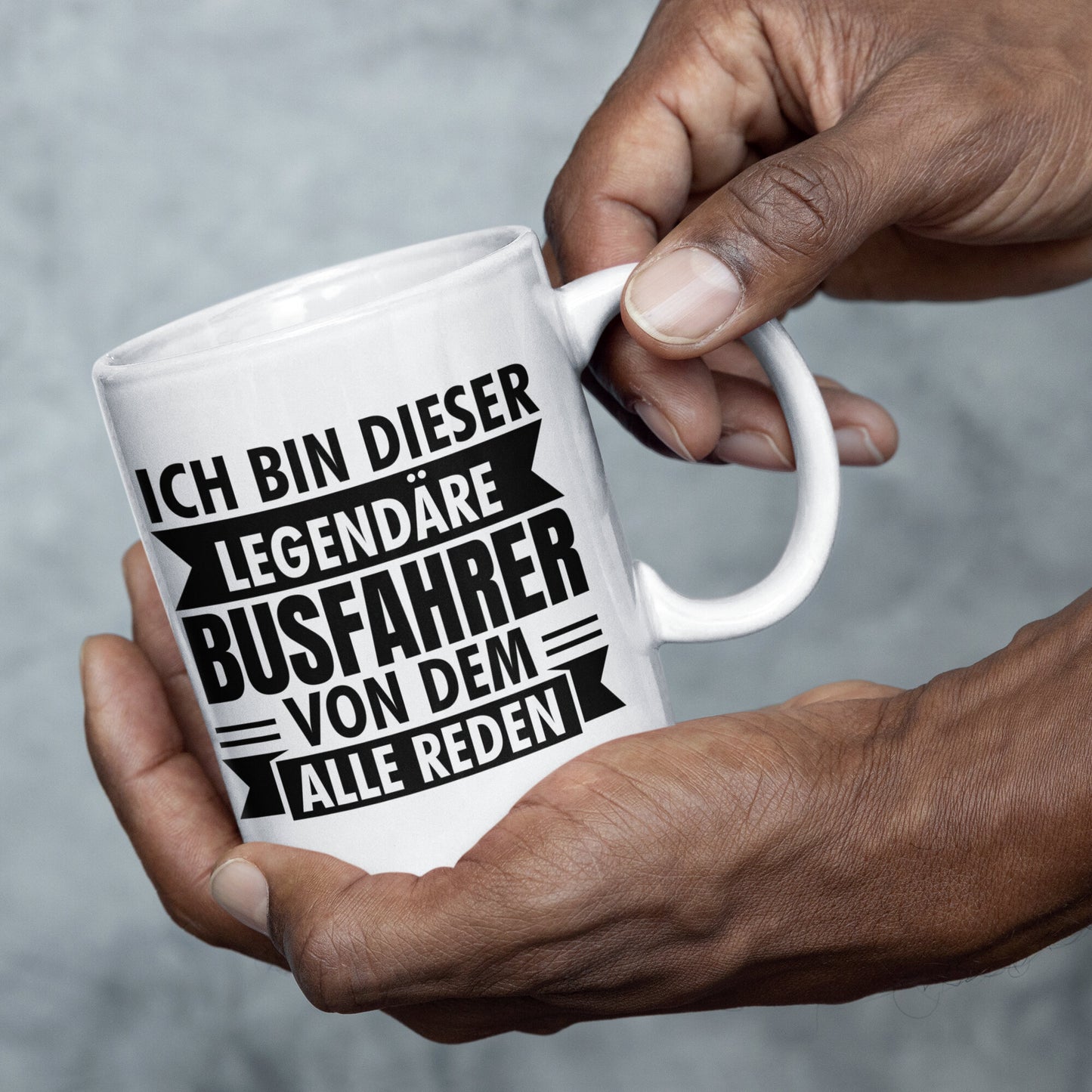 Busfahrer Tasse | ich bin dieser legendärer Busfahrer