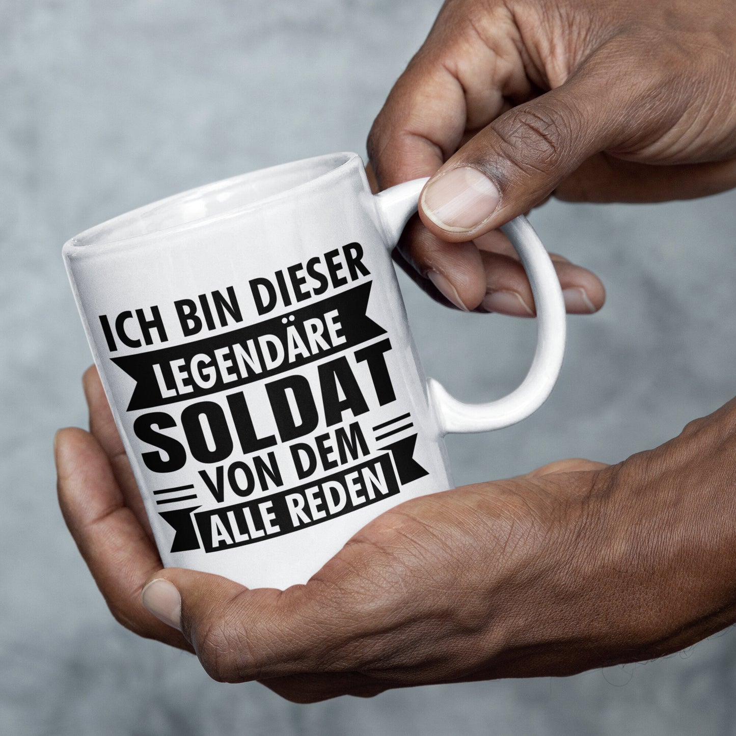 Soldat Tasse | ich bin dieser legendärer Soldat | Militär