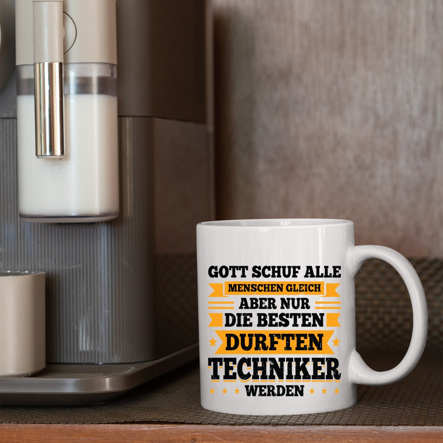 Techniker Tasse | die besten durften Techniker werden |