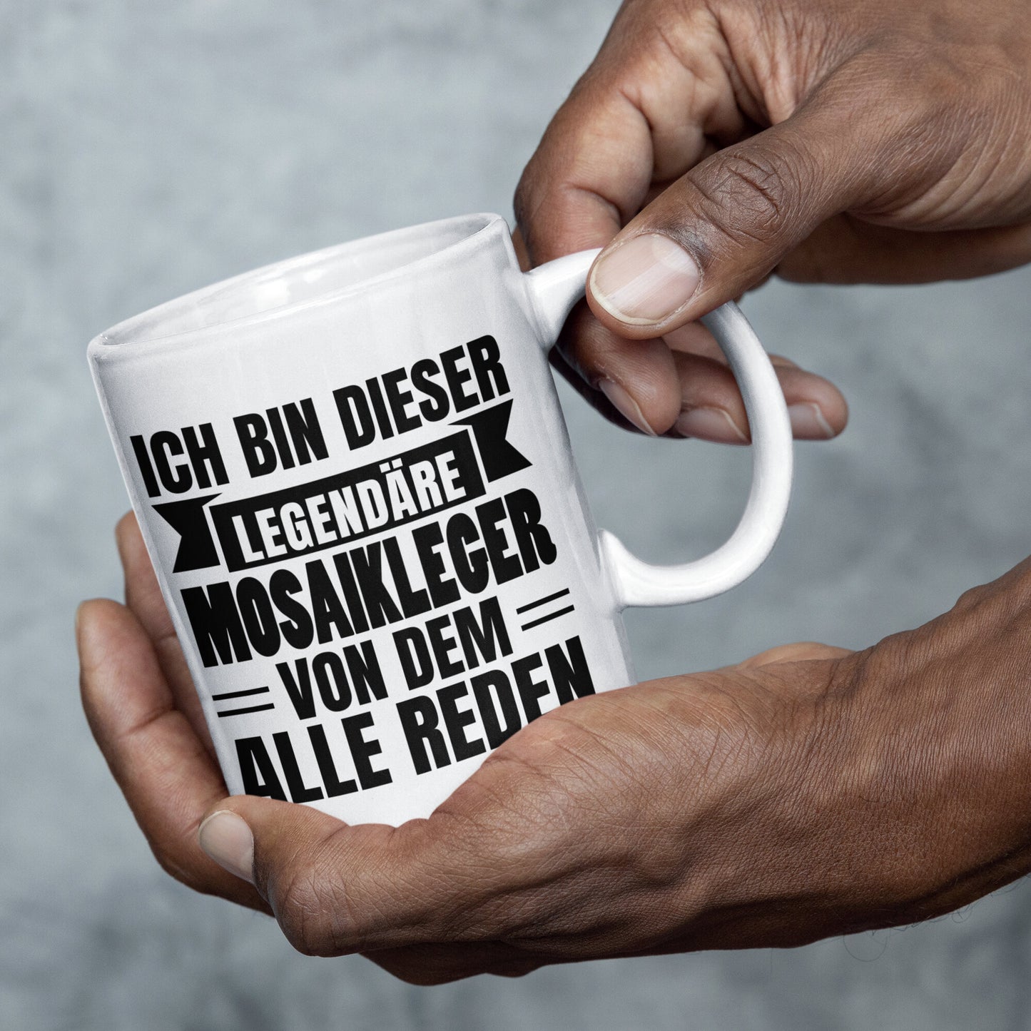 Mosaikleger Tasse Mosaik Geschenk Männlichen Beruf Tasse Mosaikleger