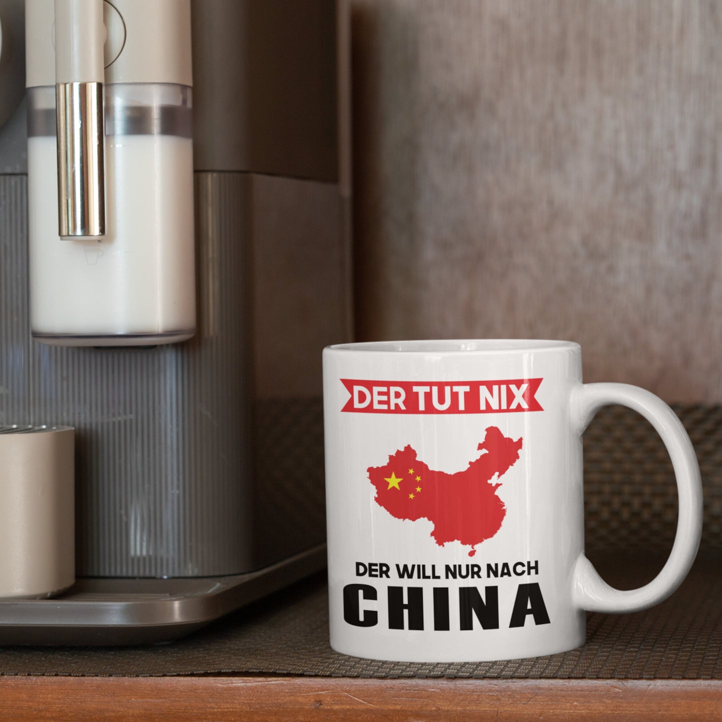 China Tasse Chinesisches Geschenk der tut nix