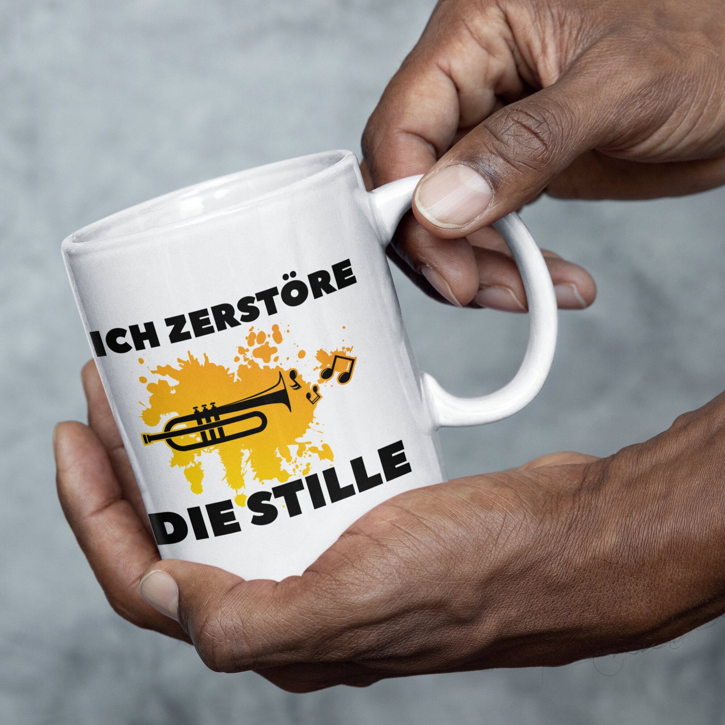 Trompete Tasse Trompet Geschenk Musik Tasse Trompeter