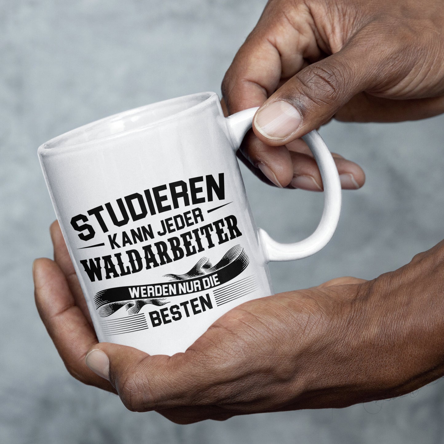 Waldarbeiter Tasse waldarbeiter Geschenk Frauen Beruf Tasse Wald