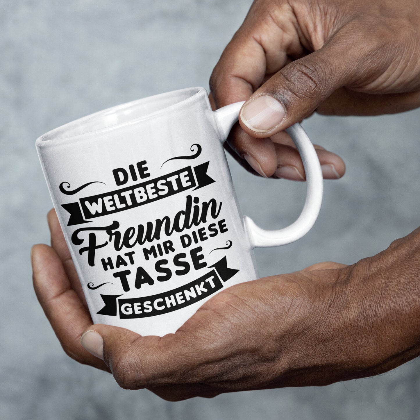 Freund Tasse Freundin Geschenk Freundschaft Tasse Freund