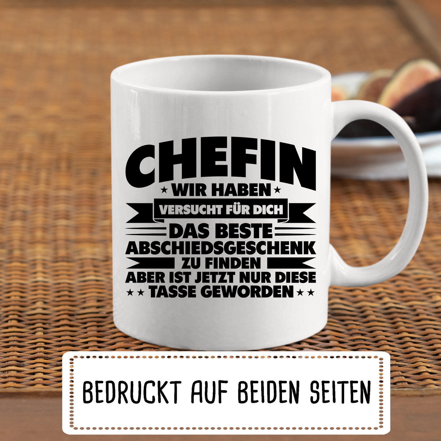 Chefin Tasse | Chefin wir haben versucht für dich das beste Abschiedsgeschenk zu finden |