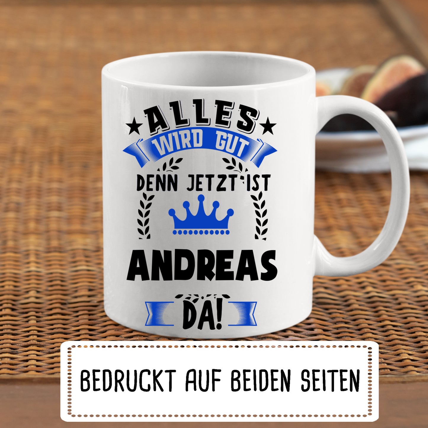 Andreas Tasse Alles wird gut Andreas Name Geschenk