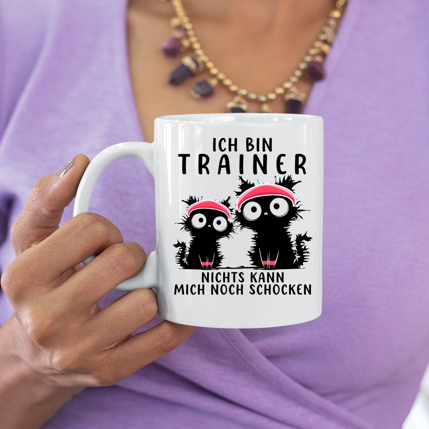 Trainer Tasse | ich bin Trainer nichts kann mich noch schocken |