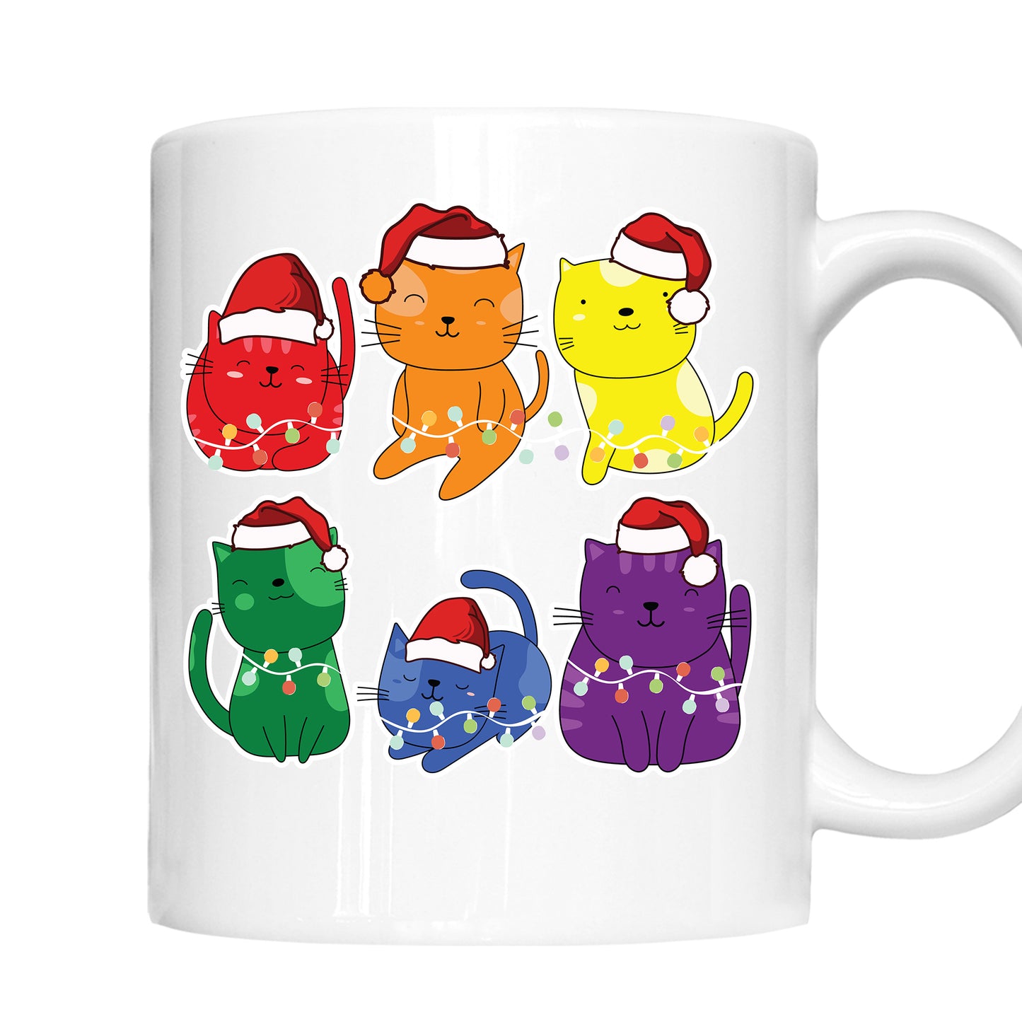 Weihnachten Tasse | Weihnachten Katzen |