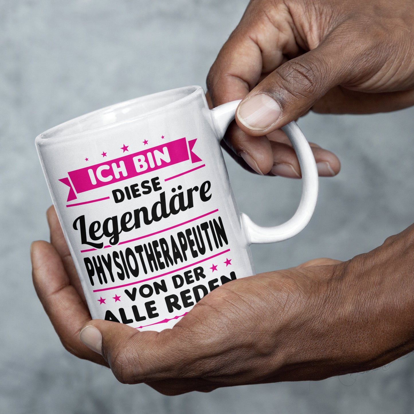 Physiotherapeutin Tasse | ich bin diese legendäre Physiotherapeutin
