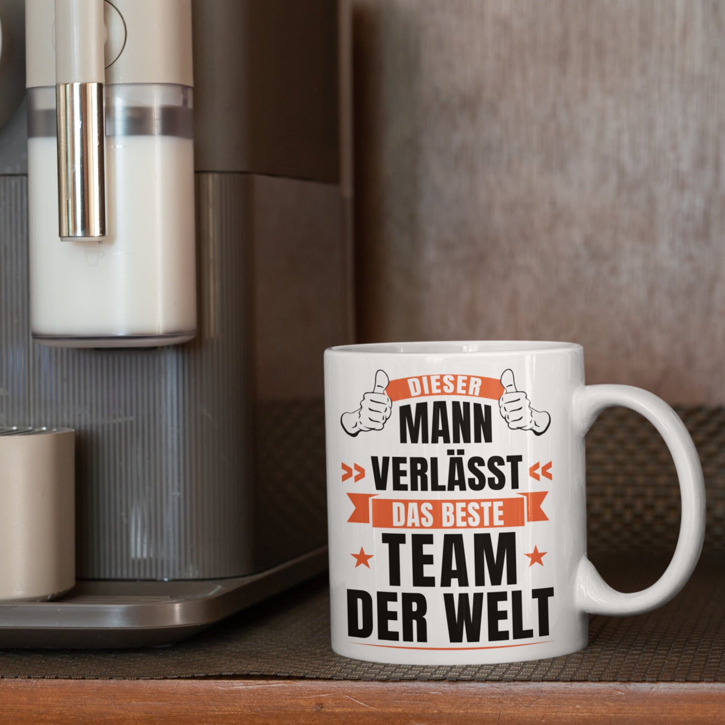 Kollege Tasse | dieser Mann verlässt das beste Team der Welt
