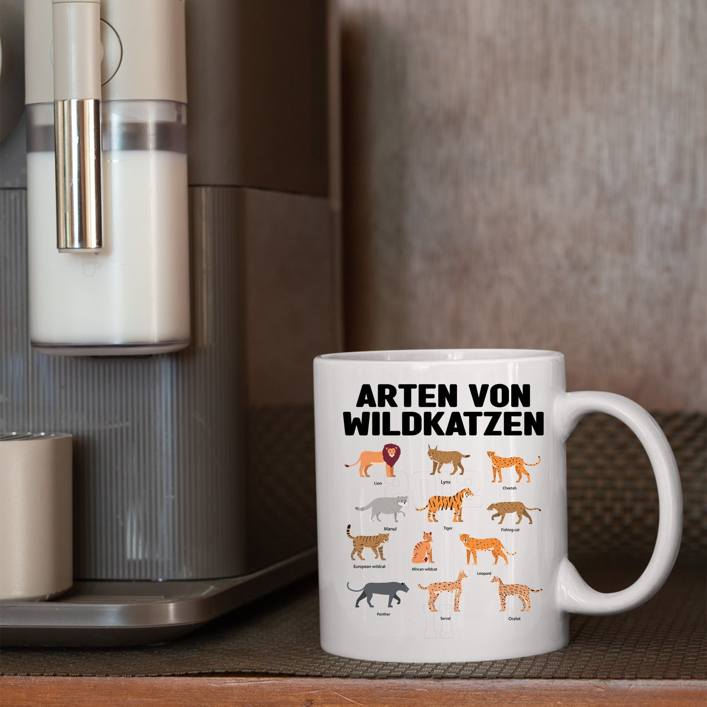 Wildkatzen Tasse | arten von Wildkatzen |