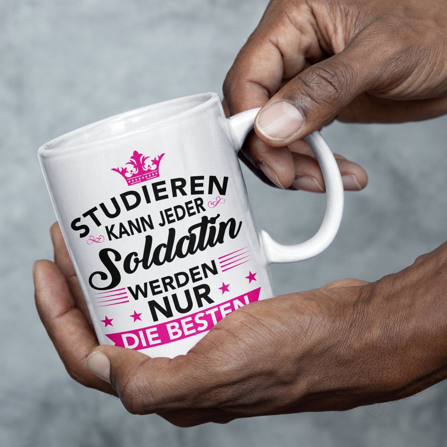 Soldatin Tasse Soldatin Geschenk Frauen Beruf Tasse Militärin