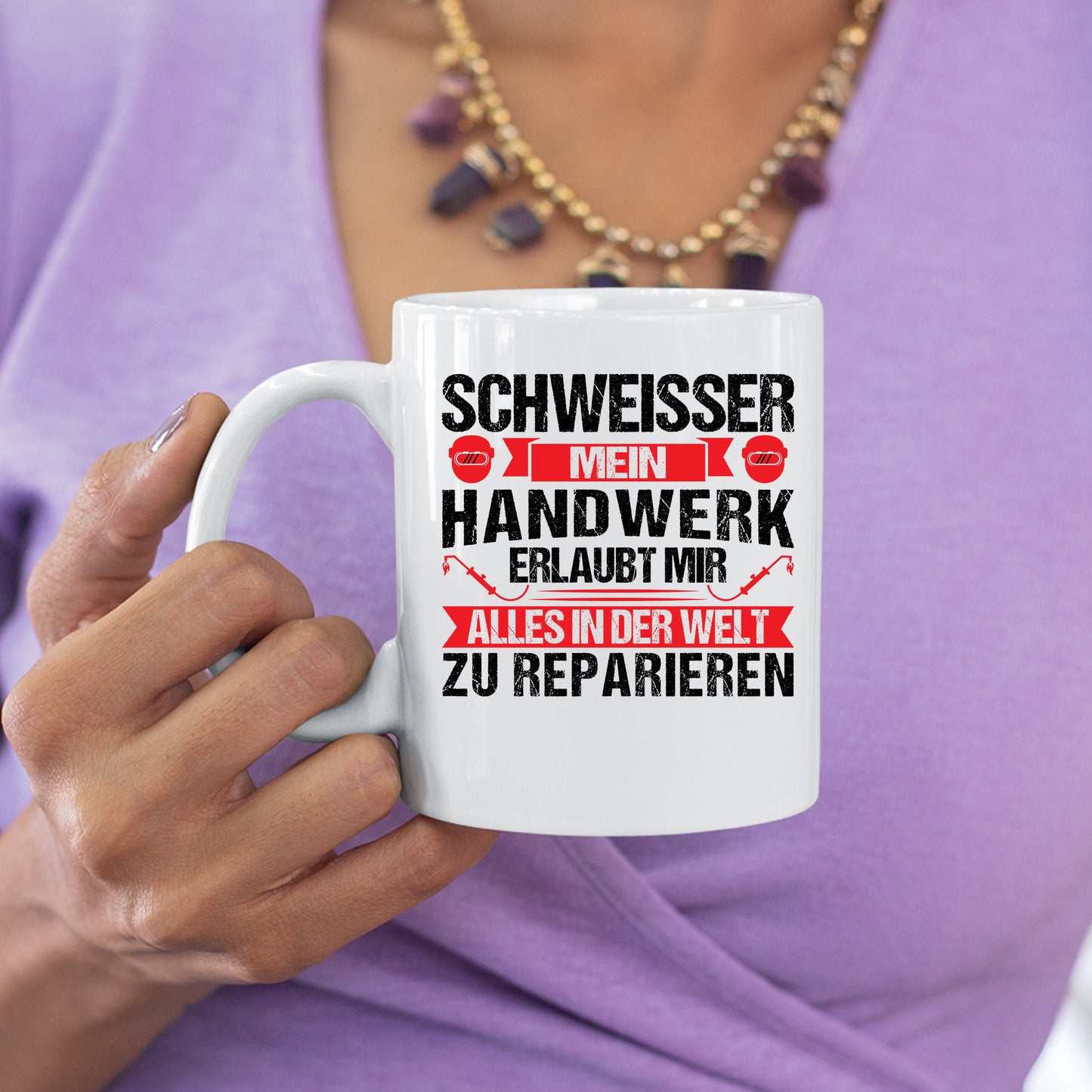 Schweisser Tasse | Schweisser mein Handwerk erlaubt mir |