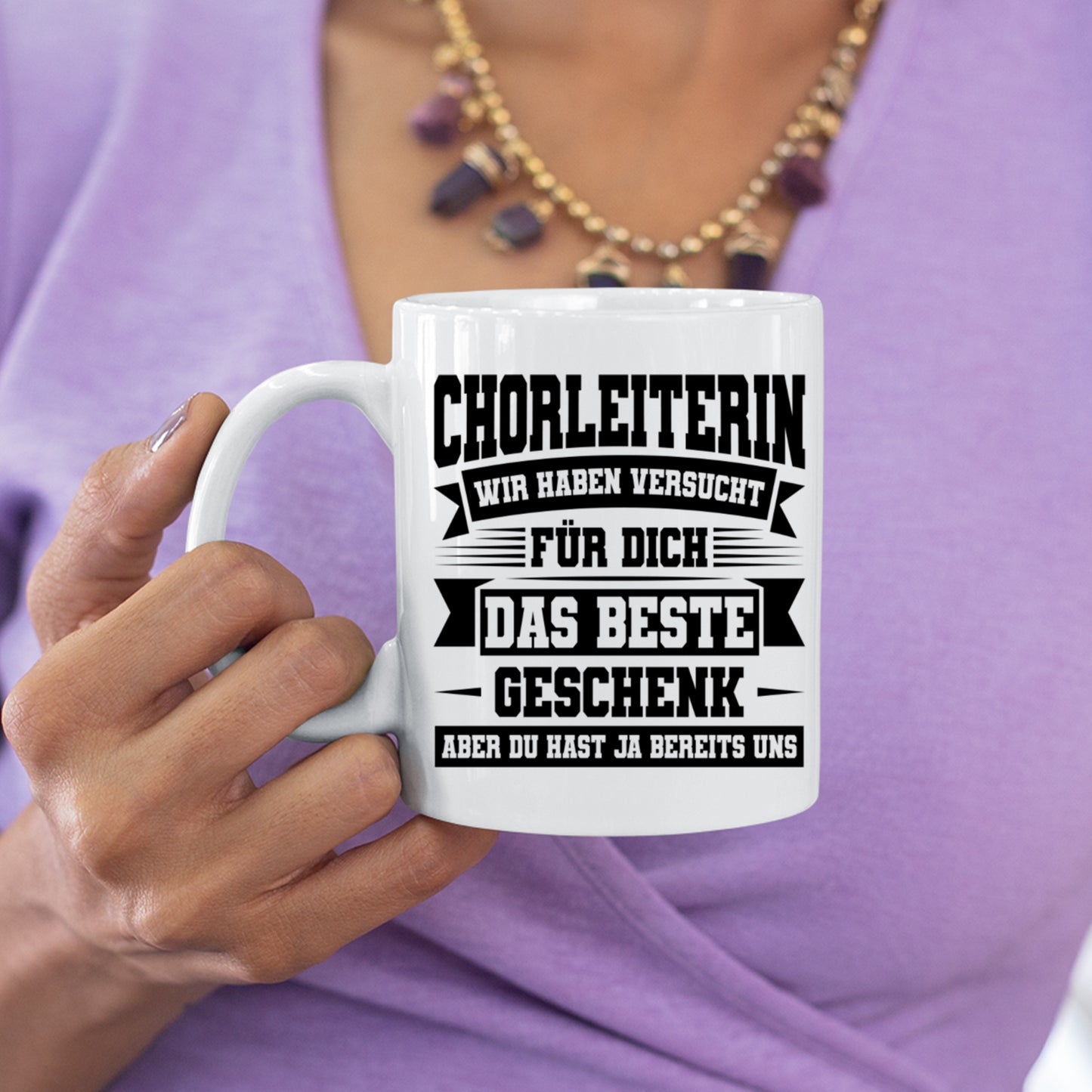 Dirigent Tasse | Chorleiterin wir haben versucht für dich das beste Geschenk |