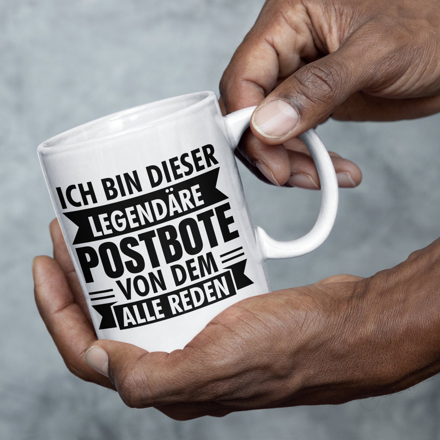 Postbote Tasse | ich bin dieser legendärer Postbote | Paketbote