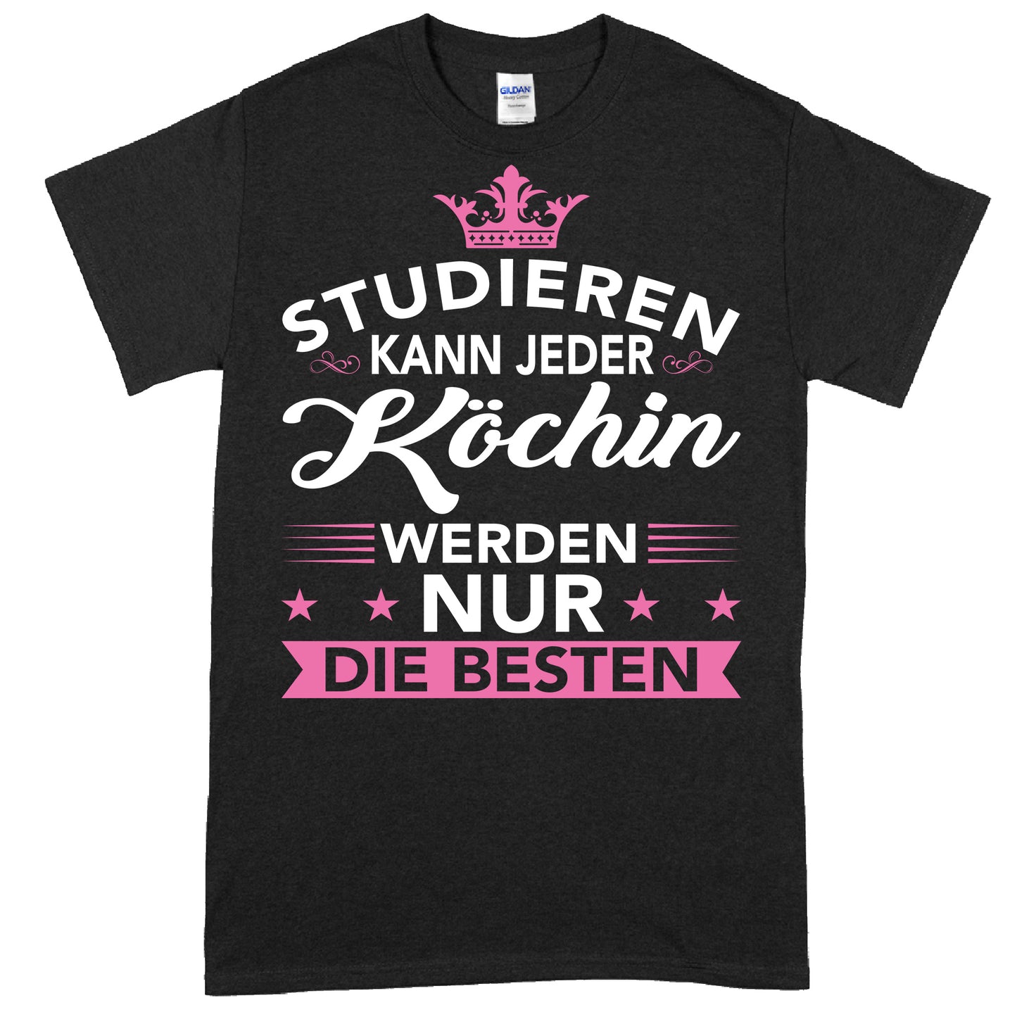 Design eines T-Shirts mit der Aufschrift 'Köc Shirt | Geschenk Koch Chefköc Kochen', ideal für Köche und Kochbegeisterte.
