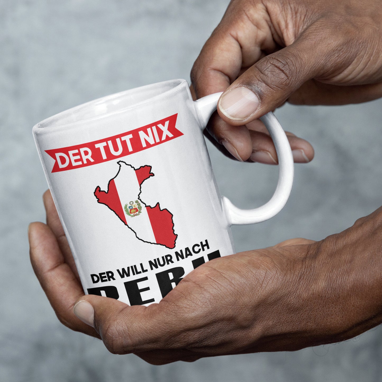 Peruanische Tasse Peruanisches Geschenk der tut nix